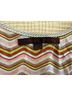 A Common Thread 85% Polyester 15% Rayon 100% Silk Stripes Multi Color Sleeveless Blouse Size S - photo 3