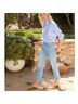 Frank & Eileen 98% Cotton 2% Elastane 100% Cotton Solid Blue Jeans Size 30 - photo 6
