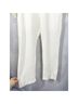 Matin 100% Linen Solid White Jumpsuit Size 8 - photo 6