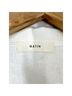 Matin 100% Linen Solid White Jumpsuit Size 8 - photo 3