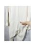 Matin 100% Linen Solid White Jumpsuit Size 8 - photo 8