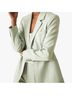 Reiss Green Blazer Size 0X - photo 3