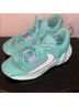 Nike 100% Poly Mesh Green Blue Sneakers Size 5 - photo 4