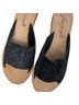 Free People 100% Corkshell Black Sandals Size EU 37 - photo 8