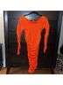 Open Edit Orange Casual Dress Size XS - photo 4
