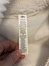 Alo 100% Polyester 38% Cotton 12% Rayon White Faux Fur Jacket Size S - photo 3