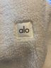 Alo 100% Polyester 38% Cotton 12% Rayon White Faux Fur Jacket Size S - photo 4