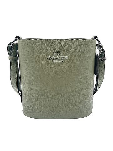 Coach COACH Sophie Shoulder Bag Bucket 2-Way Pebble Leather Khaki Women's (view 1)
