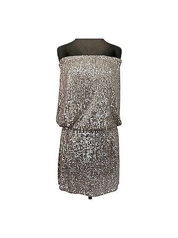 Sofia Collections Champagne Tube Dress Cocktail Dress (view 2)