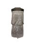 Sofia Collections 100% Polyester 97% Viscose 3% Elastan Solid Silver Cocktail Dress One size - photo 2