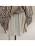 Sofia Collections 100% Polyester 97% Viscose 3% Elastan Solid Silver Cocktail Dress One size - photo 6