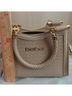 Bebe Tan Leather Tote One size - photo 8