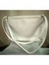 Avanti White Leather Shoulder Bag One size - photo 3