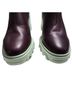 Sorel 100% Leather Purple Green Boots Size 10 - photo 5
