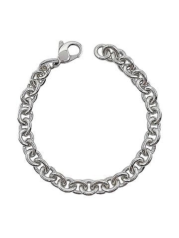 Tiffany & Co. TIFFANY & Co. Donut Chain Simple Bracelet Bangle SV925 18cm Silver Women's (view 1)