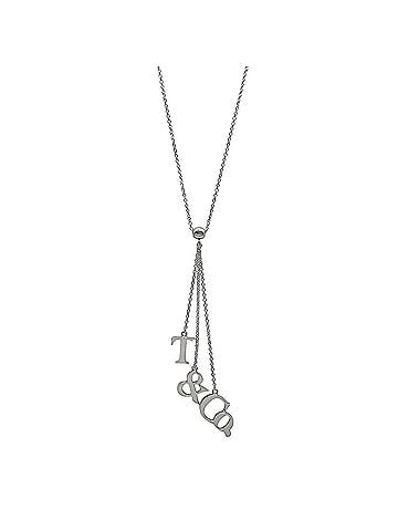 Tiffany & Co. TIFFANY & Co. Icon Logo Swing Necklace Pendant, SV925 Silver, Women's (view 1)