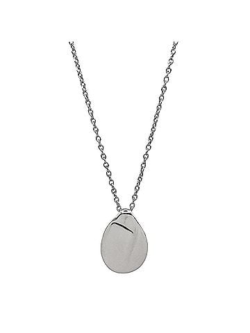 Tiffany & Co. TIFFANY & Co. Madonna Plate Necklace Pendant by Elsa Peretti, SV925 Silver, Women's (view 1)