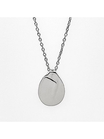 Tiffany & Co. TIFFANY & Co. Madonna Plate Necklace Pendant by Elsa Peretti, SV925 Silver, Women's (view 2)