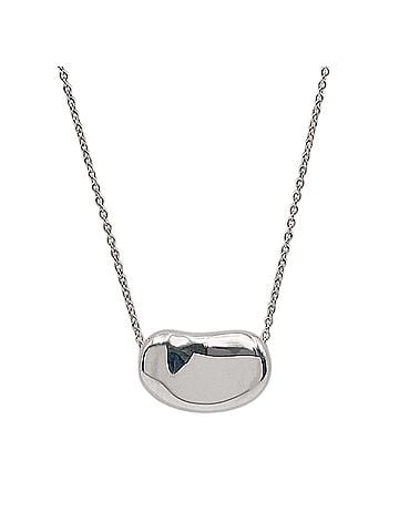 Tiffany & Co. TIFFANY & Co. Bean Organic Necklace Pendant by Elsa Peretti, SV925 Silver, Women's (view 1)