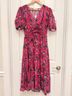 Ulla Johnson Floral Pink Cocktail Dress Size 6 - photo 5
