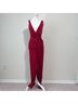 NBD Solid Red Cocktail Dress Size XS - photo 3