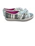 Kate Spade New York Stripes White Gray Sneakers Size 11 - photo 2