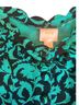Maeve Floral Green Black Short Sleeve Blouse Size 0 (petite) - photo 4