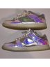 Nike Silver Purple Sneakers Size 6 1/2 - photo 5