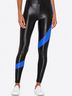 Koral Black Blue Leggings Size M - photo 4