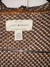 Lucky Brand Aztec Or Tribal Print Brown White Cardigan Size L - photo 3