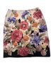Talbots Floral Multi Color Silk Skirt Size 16 - photo 1
