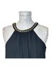 Calvin Klein 100% Polyester Solid Black Cocktail Dress Size 6 - photo 7