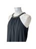 Calvin Klein 100% Polyester Solid Black Cocktail Dress Size 6 - photo 6