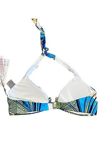 Calia by Carrie Underwood u-bar halter top and high waisted bottoms Two Piece Swimsuit (view 2)