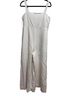 Express 70% Rayon 30% Linen 100% Polyester White Jumpsuit Size M - photo 1