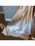 Windsor 100% Satin Tan Gold Ivory Cocktail Dress Size XS - photo 10