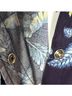 Sandrine Rose 100% Rayon Floral Multi Color Short Sleeve Button-Down Shirt Size XS - photo 5