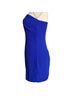 Superdown 100% Polyester 100% Polyester Solid Blue Cocktail Dress Size S - photo 8