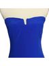 Superdown 100% Polyester 100% Polyester Solid Blue Cocktail Dress Size S - photo 5