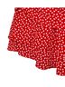 Aqua 100% Polyester 100% Polyester Floral Red Casual Skirt Size M - photo 5