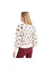 Anthropologie Solid Multi Color White Pullover Sweater Size M - photo 2