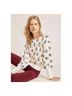 Anthropologie Solid Multi Color White Pullover Sweater Size M - photo 3