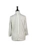 Rails 55% Rayon 45% Linen 100% Rayon Stripes White Brown Tan Blazer Size XL - photo 2