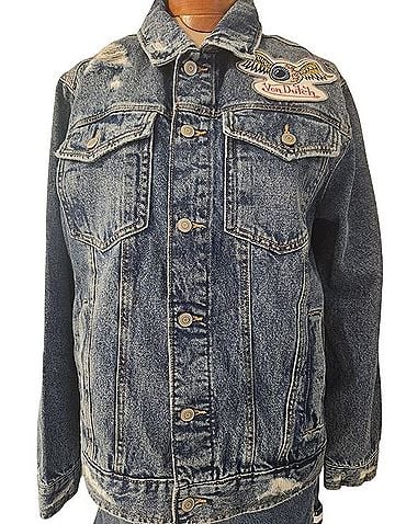 Von Dutch Originals Denim Jacket (view 1)