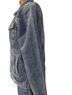 Von Dutch 100% Cotton Solid Blue Denim Jacket Size M - photo 4