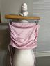 White Fox Print Pink Sleeveless Top Size S - photo 10