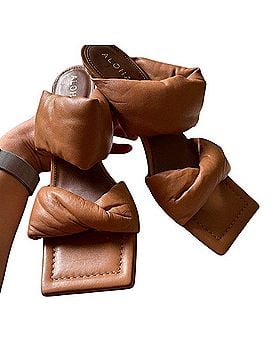 ALOHAS Twist Strap Sandal Heels (view 1)
