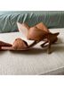 ALOHAS 100% Leather Brown Heels Size 6 - photo 4