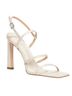 inamorata 100% Leather Ivory Heels Size 7 1/2 - photo 1