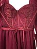 Amazon Essentials Burgundy Cocktail Dress Size S - photo 6